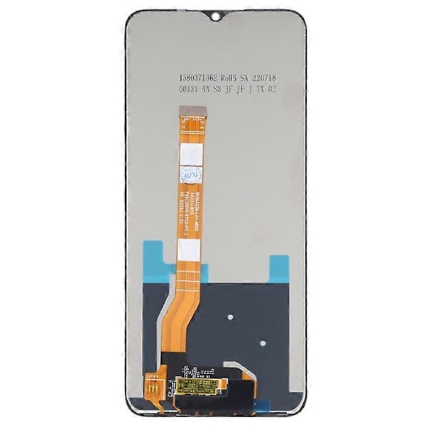 Yhteensopiva OnePlus Nord N20 SE 4G -puhelimelle, Luokka B LCD-näyttö ja kosketuspaneeli, kokoonpanon varaosa (ilman logoa)