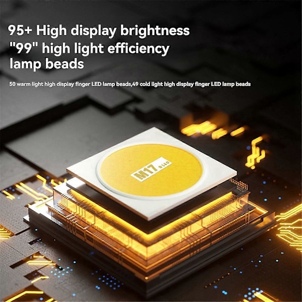 LED Selfie Taskulamppu Puhelimeen 3000K-9900K
