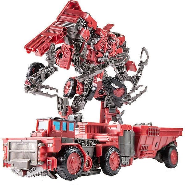 8 I 1 Overdimensjonert Devastator Transformasjonsleker Gutt Anime Krok Actionfigurer Robotbil Ingeniørkjøretøy Modell Barn DD01