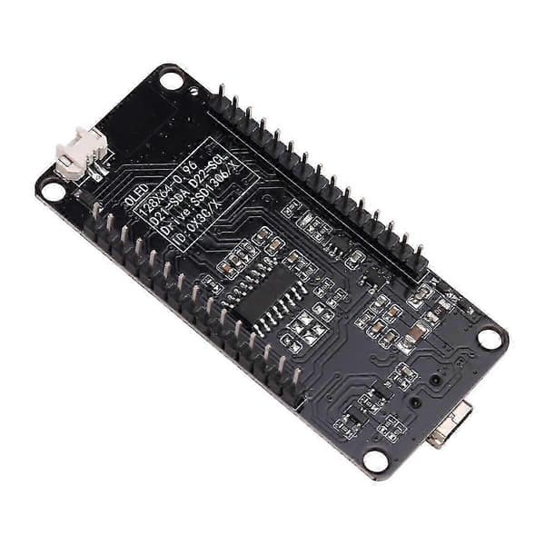 Esp32 Esp-wroom-32 Wifi Udviklingskort Modul Ch340 Med 0.96 Oled Display Til Esp32 Oled Mini Usb