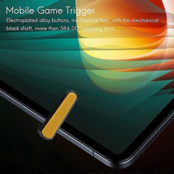 Seks Finger til PUBG Controller Kapacitans Justerbar Mobilspil Trigger L1R1 Knap Gamepad Joyst