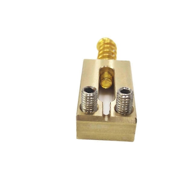 Elektrisk Gitarr Stall Sadel Mässing 10.5MM Tremolo Delar Elektrisk Gitarr Stall Sträng Sadel Gitarrdelar
