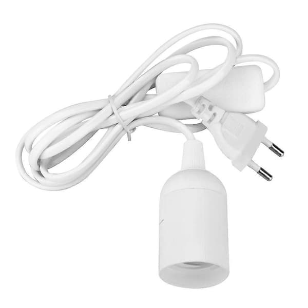 Riippuva LED-lampun kanta kytkimellä E27