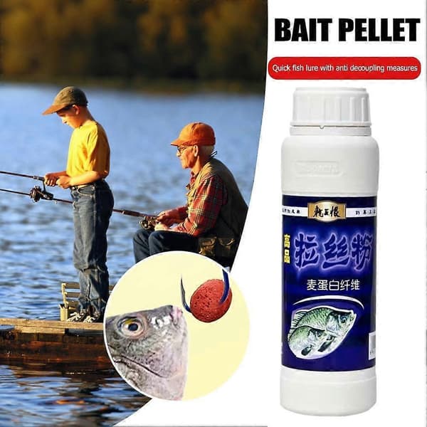 Hvedeproteinfiberagn 250g - Fiskepastaadditiv til krogfastholdelse