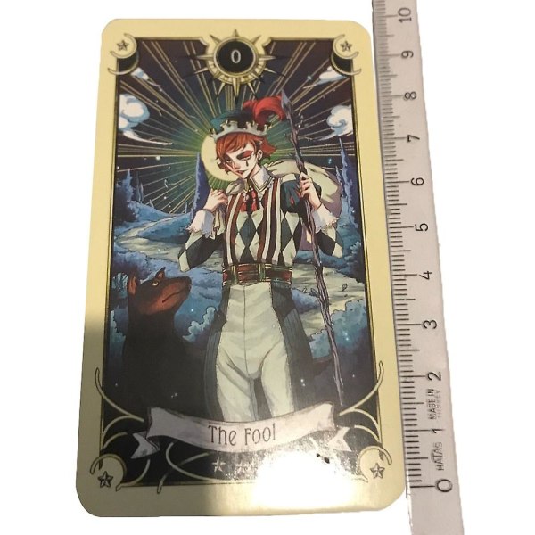 Tarot orakel kort mystisk spådom tegneserier Tarot jente kortspill brettspill engelsk poker New vision