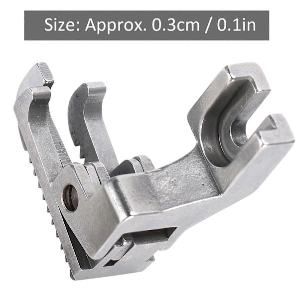 2 st Pressarfot med skärare Hög Låg Synkron Symaskinstillbehör 1/8(0,3CM)