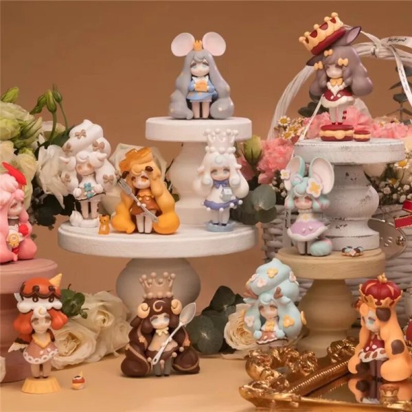 Sweet Kingdom -sarjan yllätyslaatikko Kawaii-toiminta-anime Salaperäinen hahmolelu Arvauskassi Söpö mallityttö Lahja confirm style 8