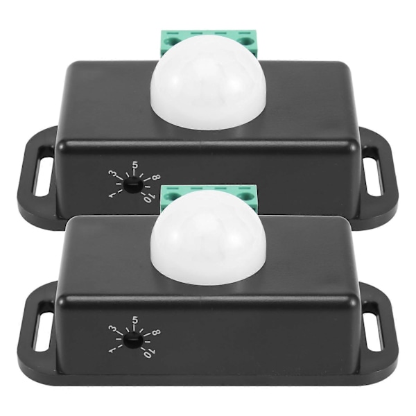 Rörelsesensorsbrytare, 12V 24V PIR-sensor LED för flexibla LED-stripsljus
