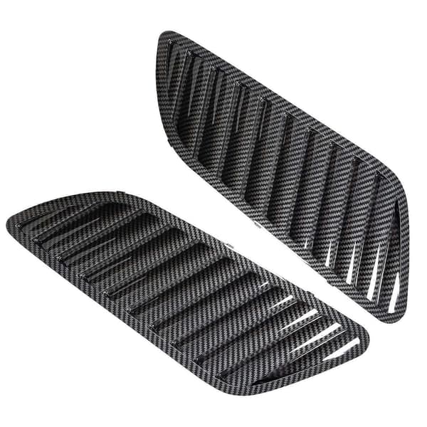 Bil Front Grill Panserdeksel, Karbonfiber Panser Grill Luftuttak Ventil Deksel Trim For E90 E91 E92 F30 E46 DTM Stil
