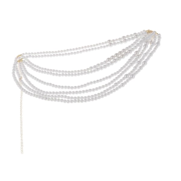 Lager Midja Kroppskedja för Bikini Klänning Sommar Strand Smycken Accessoar Present