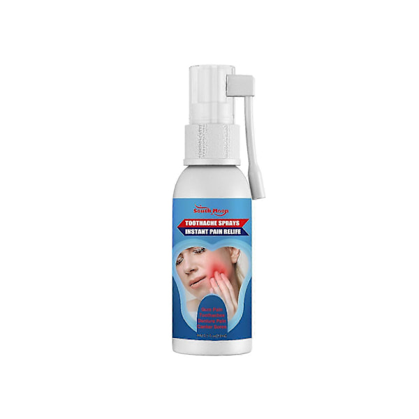 Tandvärksspray Omedelbar Smärtlindring Oral Tandvård Effektiv Tandbehandling 20ml