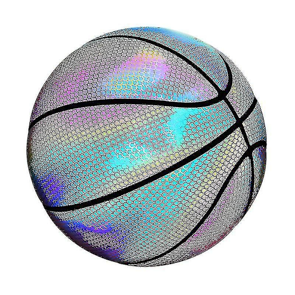 Holografisk Fargerik Reflekterende Basketball TY