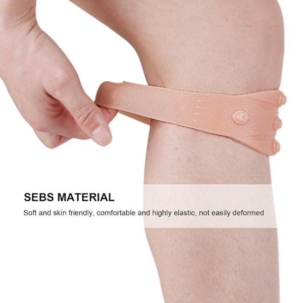 Magneettiset Sebs-polvituet sivuttaisstabilisaattoreilla, pyöräilypolvisuoja sopii urheiluun ja kilpa-ajoon
