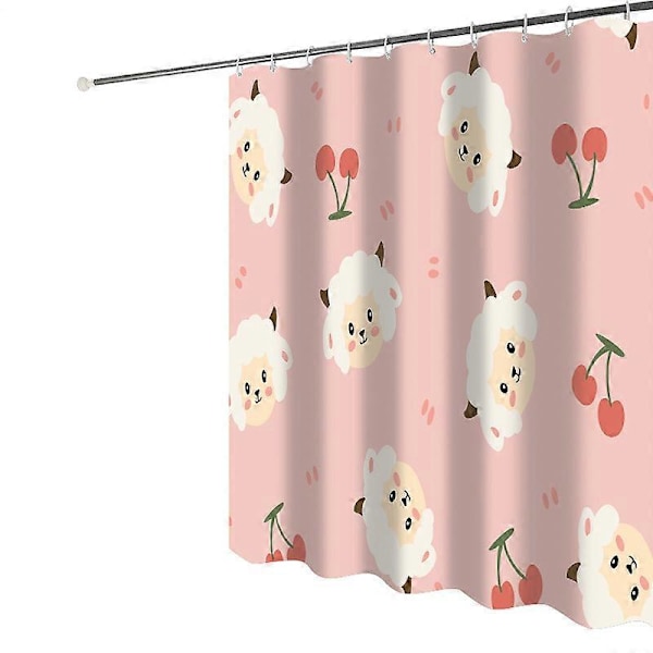 120W*180 polyester bruseforhæng med paisley-print, grænseoverskridende e-handelstekstil, vandtæt og mugresistent, bruseforhæng