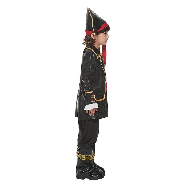 Piratkostymer för barn Halloween Karneval Maskerad Rollspel Cos Kostymer Pirates Of The Caribbean Kostymer M