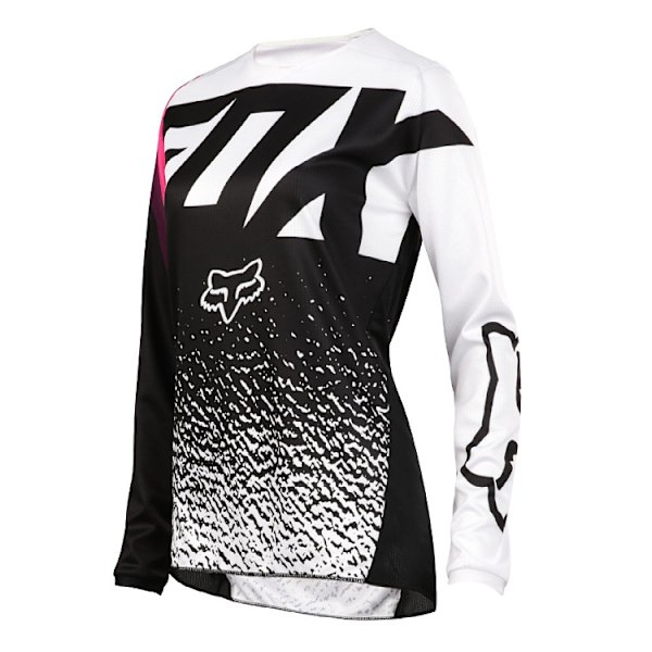 Sommar dam FOX långärmad utomhus sport andningsbar långärmad T-shirt style 2 XS