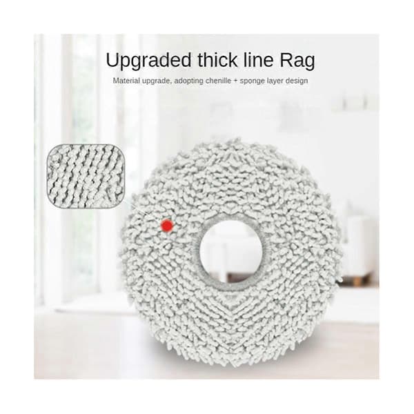 Til Deebot X1S PRO Omni Turbo Støvsuger Tilbehør Moppeholder Moppeklude Dele