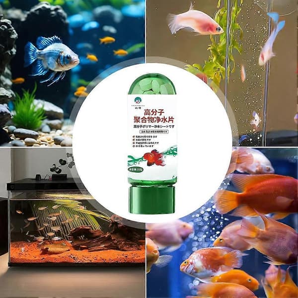 Aquarium Water Purification Tablet, Water Purification Tablets for Fish Tank
