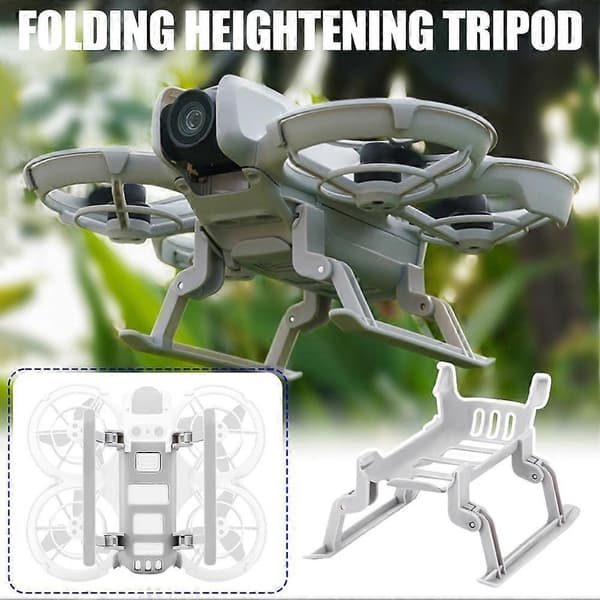 Vikbart drönarlandningsställ, höjande stativ för DJI Neo