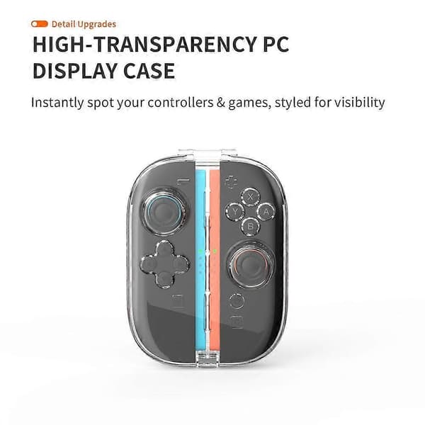 Oppbevaringsveske for Switch2-kontroller, NS2-håndtak, magnetisk beskyttelse, PC-veske