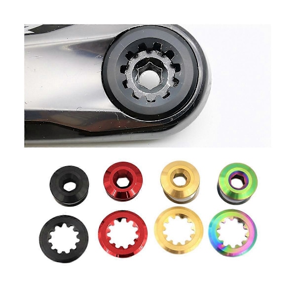 Sykkel Krankskrue Krankbolt for XTR -M9100 Dobbel Sykkel Krankdeler Sykkel Kranksett Tilbehør