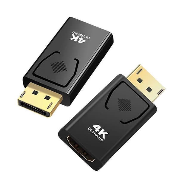 4K DisplayPort til HDMI-adapter til videokonvertering