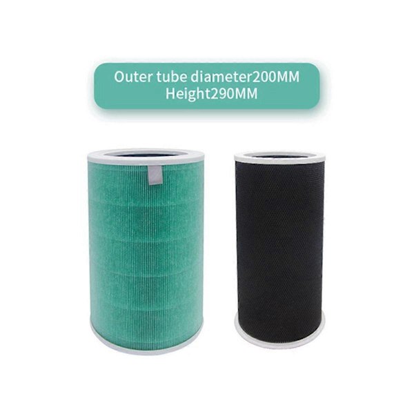 PM2.5 Hepa Filter til Luftrenser 2S 3 Pro Aktivt Kulfilter Luftrenser 2S Filter, A
