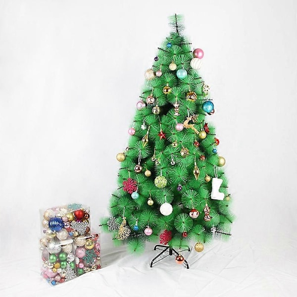 1 Set Julgranskulor Ornament för Jul Julgransdekorationer Hängande Kulset för Nyår P