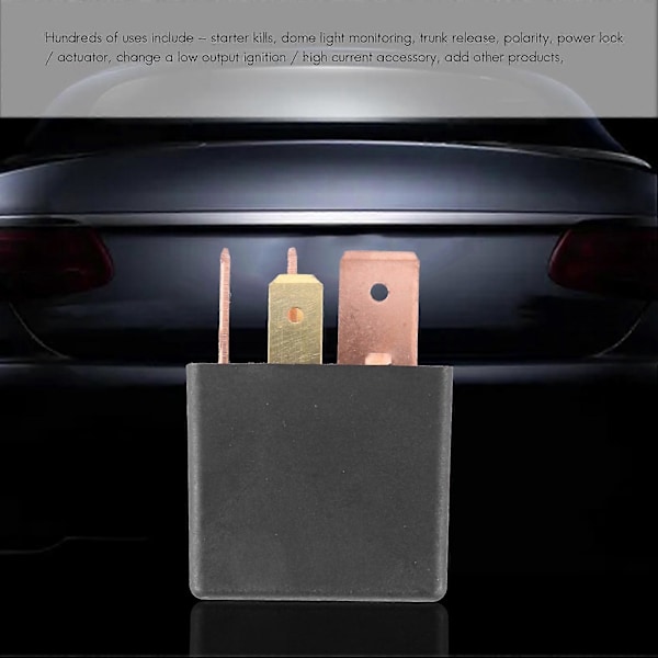 80A DC 12V 5-nastainen DIY-virtarele autoihin, kuorma-autoihin ja ajoneuvoihin