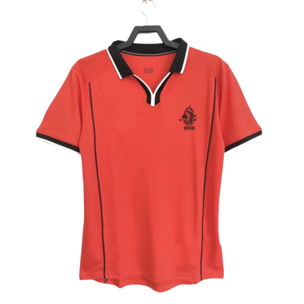 1998 Nederländerna hemma anpassad tröja träningsdräkt kortärmad tröja T-shirt Carrick NO.16 L