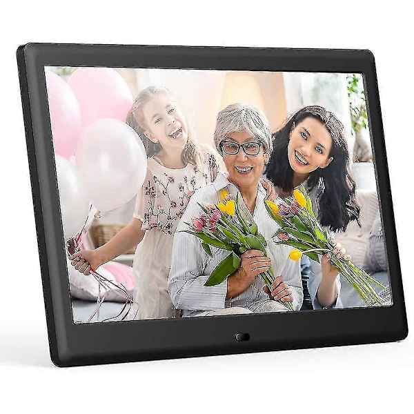 7-tums digital fotoram - Uppgraderad digital fotoram med (16:9) HD IPS