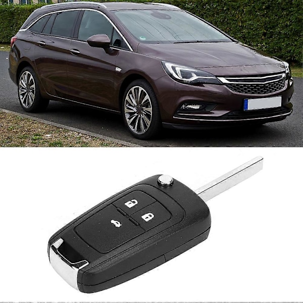 3 Painikkeen Auton Avaimen Kotelo Kaukosäätimen Avaimen Kotelo Vaihto Sopii Opel Valkoinen Painike Tyypille