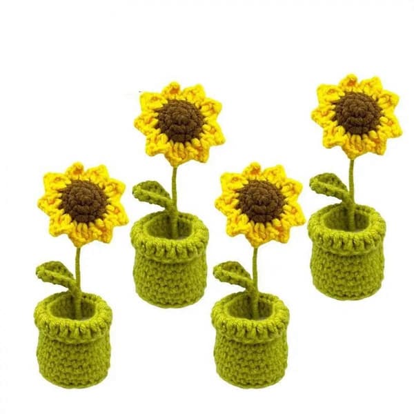 Blomst Stolsben 4st Stolsbensgolvskydd Möbelstrumpa Elastisk Halkfri Solrosdesign fo