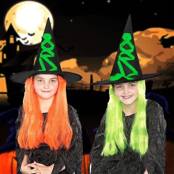 Heksehat Duo: Halloween Magi til Kvinder og Teenagere
