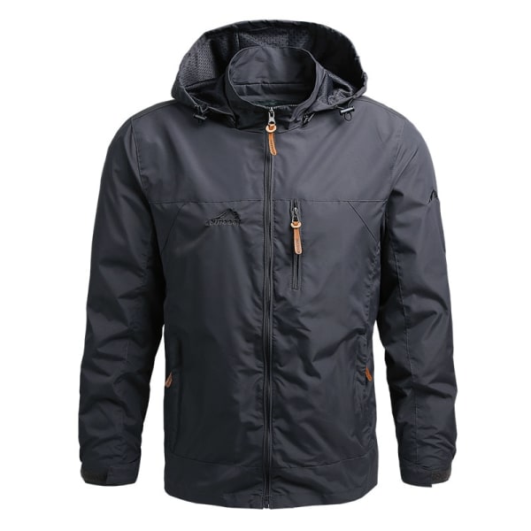 Herre Windbreaker Militær Feltjakke Overfrakke Herre Taktisk Vandtæt Pilotjakke Hættetrøje Herre Jagt Militærtøj Khaki Asian size M