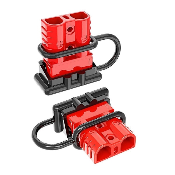 Anderson-kontakt, 120A 2-6 Gauge Batteri Snabbkoppling 12V-36V Anderson-plugg Batterikabel Snabbkoppling