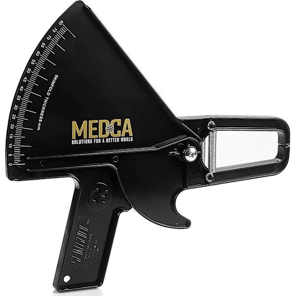 Pro Body Skin Caliper - BMI Mätverktyg - Exakt Fettmätning för Män och Kvinnor