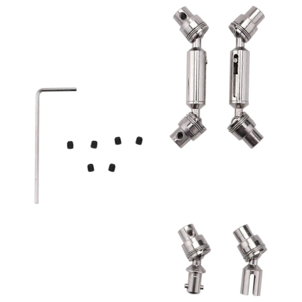 Metall Fremre Bakre Drivaksel for 1/16 B16 B36 6WD Lastebil RC Bil Reservedeler
