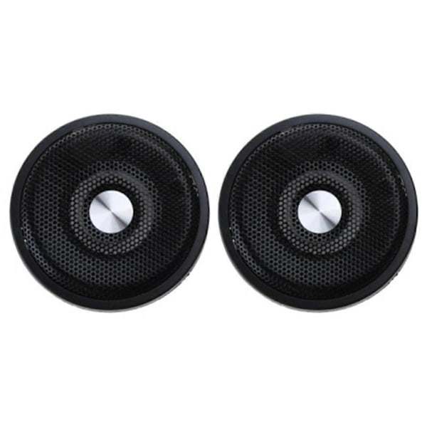 1 Par Vattentäta 4Ohm 15W Full Marine Båtar Tak Vägg Högtalare Gräsmatta J60A (Svart)
