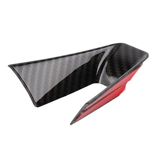 Dekorativ ram i karbonfiber-stil for ratt, passer til Alfa Romeo Giulia 17-19