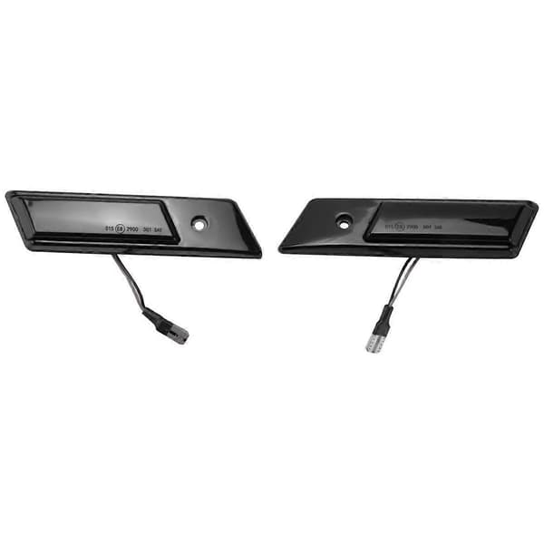 Side Marker Blinklys for 3 5 7 Serie E32 E34 E36 1990-1996 LED Sekvensiell Lampe Dynamisk Bl