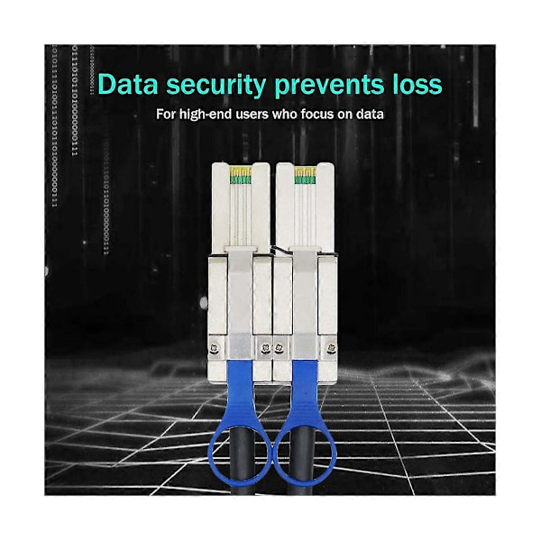 MINI SAS26P SFF-8088 TIL SFF8088 Harddisk Server Dataoverførselskabel Mini SAS Adapterkabel