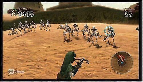 Virallinen Wii Zapper ja Link's Crossbow Training (Reed)