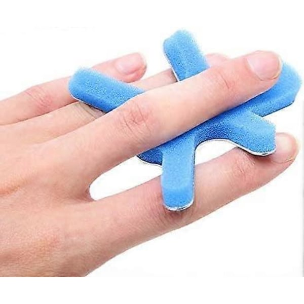 Ny mjuk skumfingerfixeringsskena (M8cm) - lämplig för frakturer/brutna fingrar eller tumme, artrit - triggerfinger Frog Mallet/DIP-ledsskydd