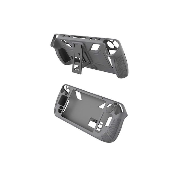 Sopii SteamDeck OLED -pelikonsolille silikonikotelo, kädessä pidettävä kattava silikonisuojus C