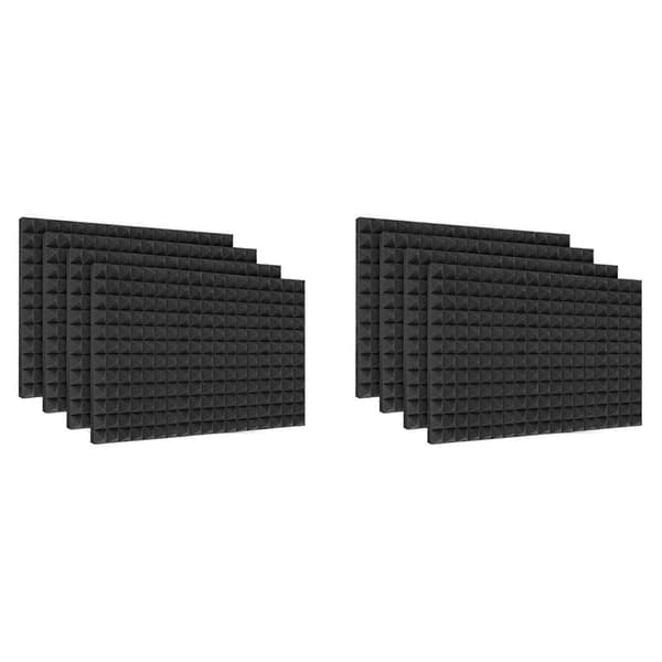 48 stk. 30X30X2,5 cm Lydisolasjon Isolasjonsskum Lydisolerende skum