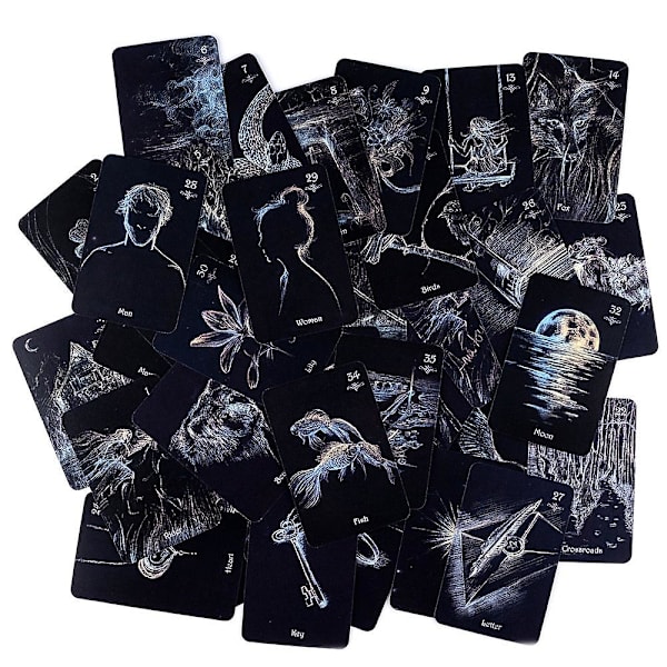 Most Claire de Le Norman Orakelkort Spådom Tarot Brädspel 1pc table cloth