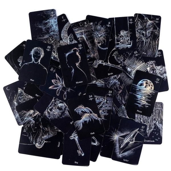 Most Claire de Le Norman Orakelkort Spådom Tarot Brädspel Purple