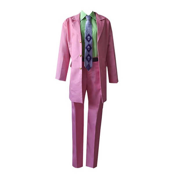 Halloween Kira Yoshikage Cosplay Kostym Vuxen Herr Skjorta Byxor Kappa Uniform Kostymer Karneval Party Cosplay Kostym T2 L