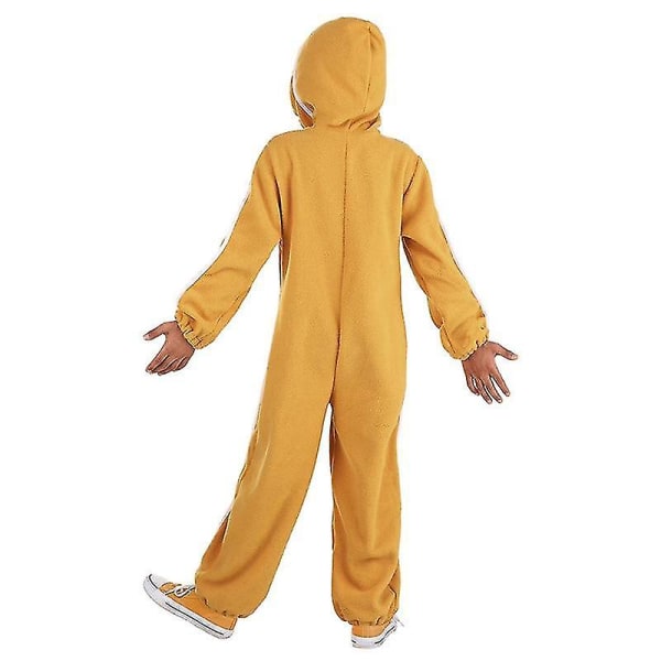 Pepparkaksdräkt för barn, Pepparkakor Hooded Jumpsuit 7-9Y